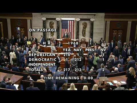 US House passes bill to avert government shutdown, Senate vote to follow | AFP