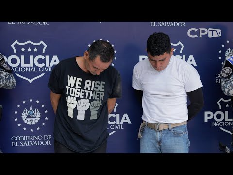 Policía captura a dos asaltantes en Santa Ana