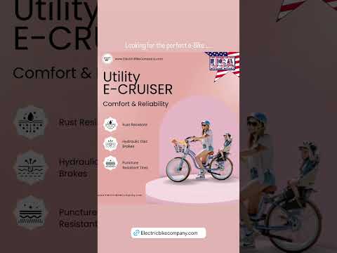 Beautiful Utility e-Bikes                                        https://electricbikecompany.com
