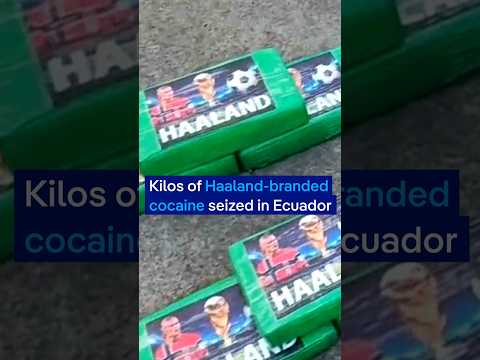 Kilos of Haaland-branded cocaine seized in Ecuador | DW News