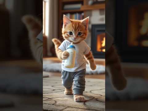A intelligent cat_________ #viralvideo #cat #ai #cute  #trendingshorts #youtubeshorts
