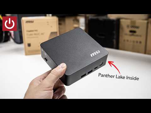First Panther Lake mini PC!
