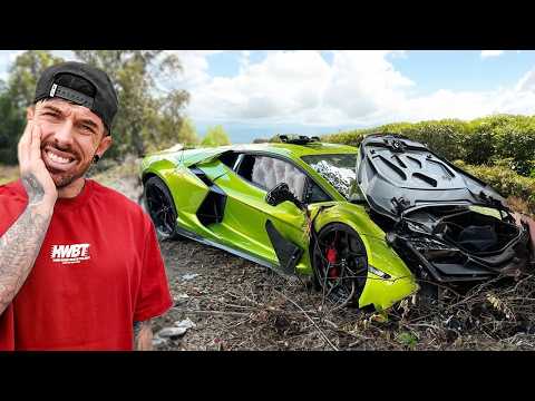 Rebuilding a Crashed Hybrid Lamborghini: Challenges and Triumphs