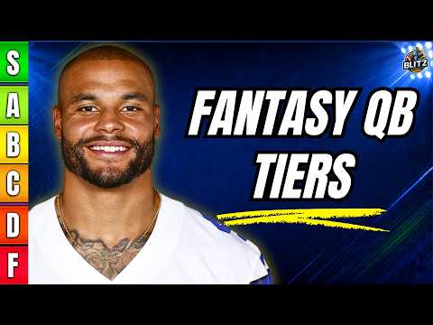 UPDATED 2026 Fantasy Football Quarterback Tiers