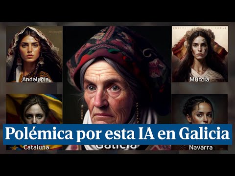 Polémica por cómo representa una inteligencia artifical a las mujeres gallegas