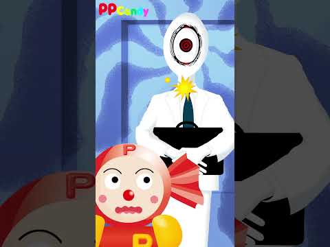 エレベーターの目玉男 #shorts #anime #animation #妖怪