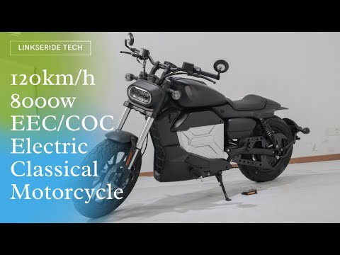 8000W High-Speed Scooter Electric 120km/h EEC/COC Electric Classic Motorcycle