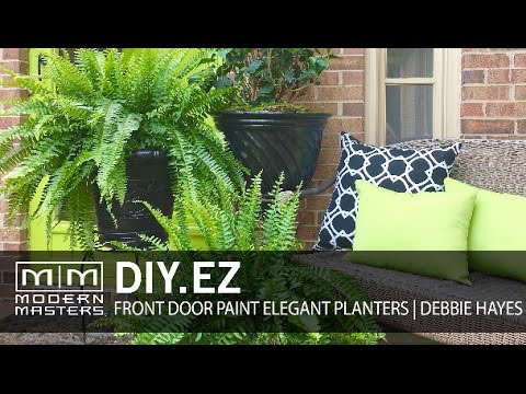 Modern Masters DIY.EZ Front Door Paint Elegant Planters