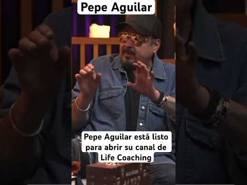 Pepe Aguilar agarró valor para abrir su canal de Life Coaching con los tragos que le dio Adela Micha
