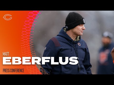 Matt Eberflus: 'You have a core group of young guys you're developing' | Chicago Bears video clip