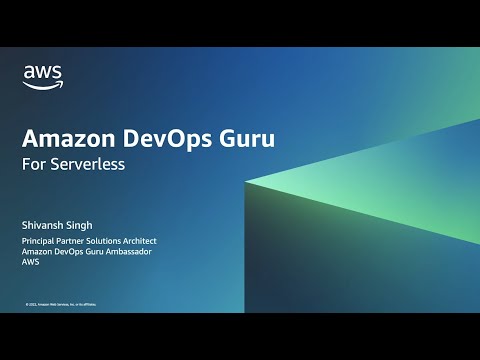 Episode 4: Introduction to Amazon DevOps Guru for Serverless | Amazon Web Services