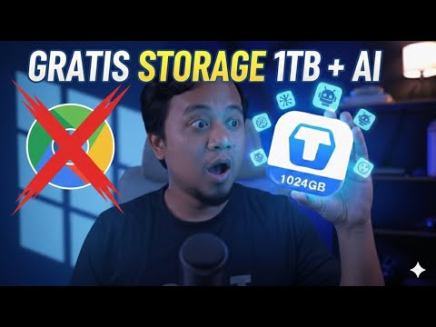 CLOUD STORAGE 1TB LENGKAP DENGAN AI! Cobain Terabox AI 2026 Bisa Buat Presentasi Modal Ketik, Genera