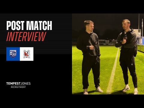 Radcliffe Post-Match Interview: Toby Lees