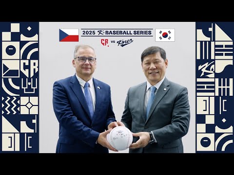 K-베이스볼 시리즈, 체코를 만난다! | KBO-체코야구협회 대표팀 평가전 개최 협약식
