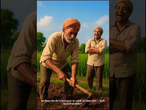 🌾 मेहनत का फल | जो हंसते थे, वही मांगने आए 🌟 | Motivational Story📝