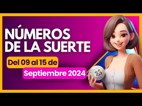 Numeros de la Suerte para Hoy por SIGNO ZODIACAL Septiembre 2024