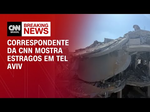 ​Veja danos causados por mísseis iranianos na cidade de Tel Aviv | CNN PRIME PRIME