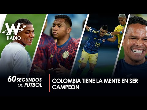 Rafael Santos Borré confía en ganar la Copa América con Colombia