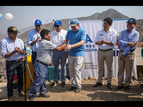 Rafael López Aliaga inaugura primer punto del proyecto Agua de Emergencia