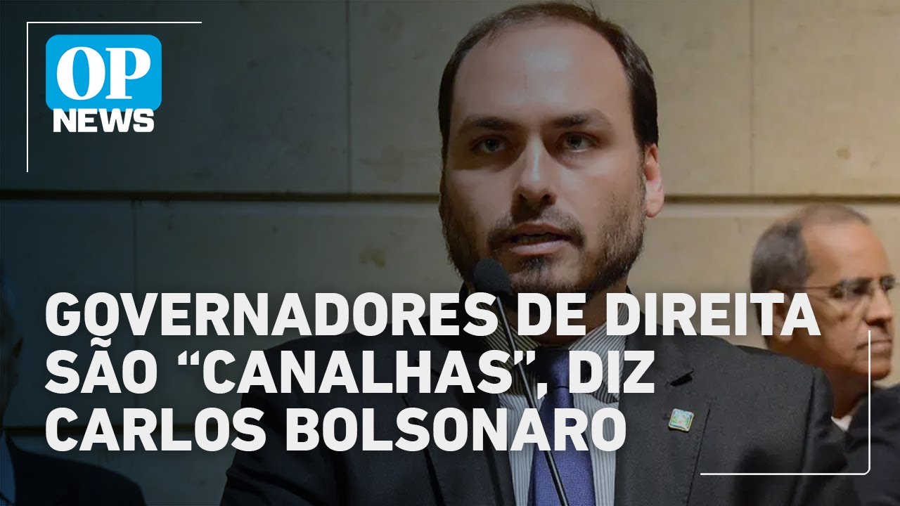 Filhos de Bolsonaro atacam governadores de direita ratos oportunistas | O POVO News
