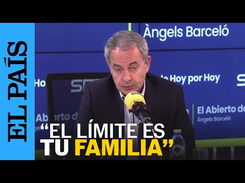 PEDRO SÁNCHEZ | Zapatero: Hay un límite en el que uno sufre mucho, y es el límite de tu familia