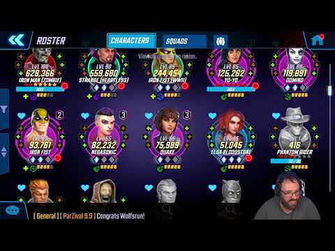 Marvel Strike Force Season 18, Week 3 Rounds 2 & 3 in Diamond 3.