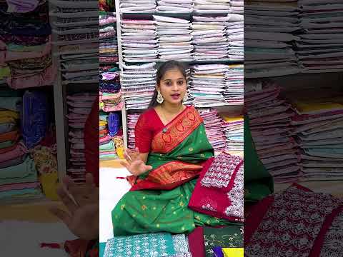 फॅन्सी डिझायनर सिल्क साडी कलेक्शन | Wholesale Saree Market | Krishna Textile Market Dombivli