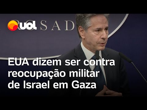 EUA dizem ser contra reocupação de Israel em Gaza após negarem cessar-fogo na ONU