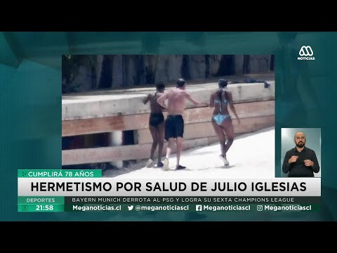 Julio Iglesias preocupa por su estado de salud a días de cumplir 78 años