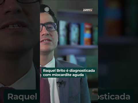 Raquel Brito é diagnosticada com miocardite aguda | #shorts #domingoespetacular