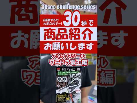 【アネックスツール】電気工事士の為の #ワニドラ #7765 【第61回JAPAN DIY HOMECENTER SHOW 2025】