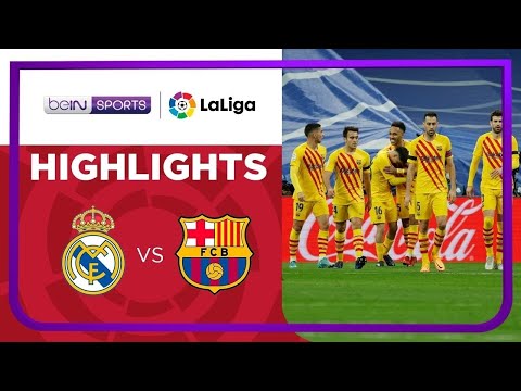 Real Madrid 0-4 Barcelona | LaLiga 21/22 Match Highlights