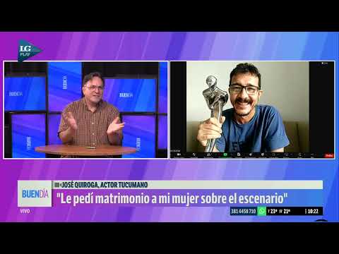 Carlos Paz 2024: El actor tucumano José Quiroga recibió el  premio a mejor actor de la temporada