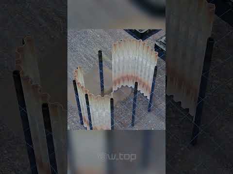 Jak buduje się podpory mostów pod wodą 🌊