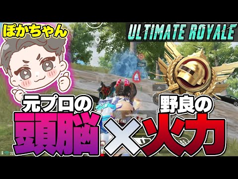 元プロの頭脳×火力ある"野良"の試合が最高で最強!!!!【PUBGモバイル】【トッププレイヤーマッチ】