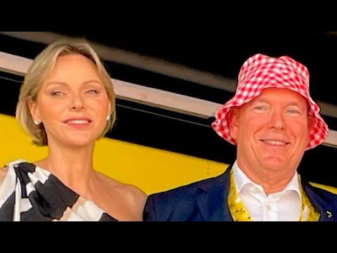 Le Prince Albert de Monaco sur le Tour de France avec un bob Cochonou : cette apparition inattendu