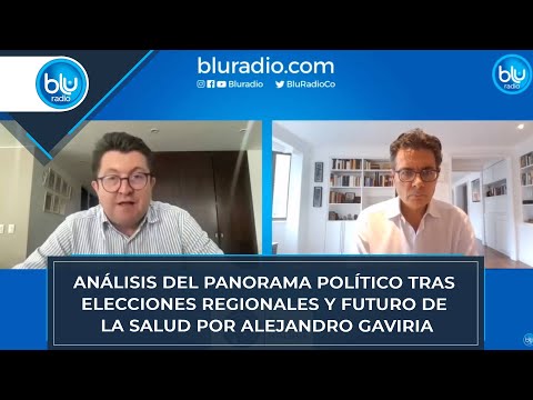 Análisis del panorama político tras elecciones regionales y futuro de la salud por Alejandro Gaviria