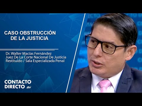 Contacto Directo con Walter Macías, Juez de la Corte Nacional de Justicia | 19/09/2023
