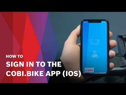 How to | Sign in to the COBI.Bike app (iOS)