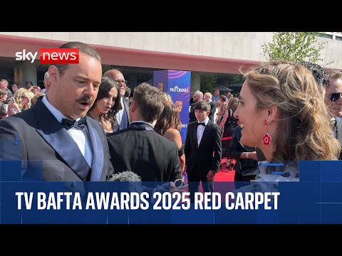 TV BAFTA Awards 2025 red carpet