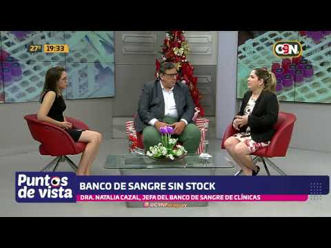 Banco de Sangre sin stock