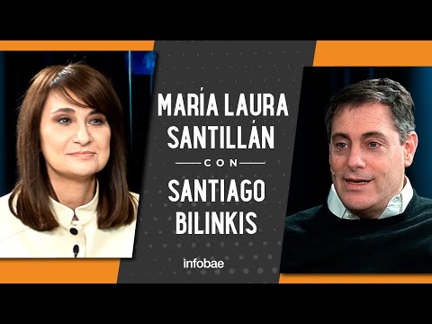 Santiago Bilinkis con María Laura Santillán