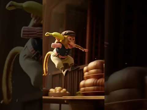 The Naughty Monkey’s Great Escape 🐒💨”