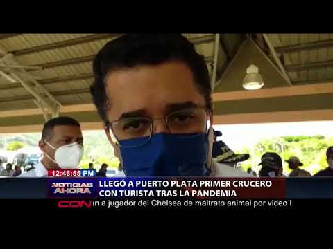 Llega a Puerto Plata primer crucero con turistas tras la pandemia