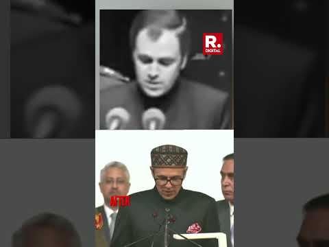 One Nation, One Constitution: Omar Abdullah's Swearing In 15 Years Apart