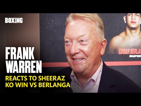 Frank Warren Praises Hamzah Sheeraz After Devastating KO vs Berlanga