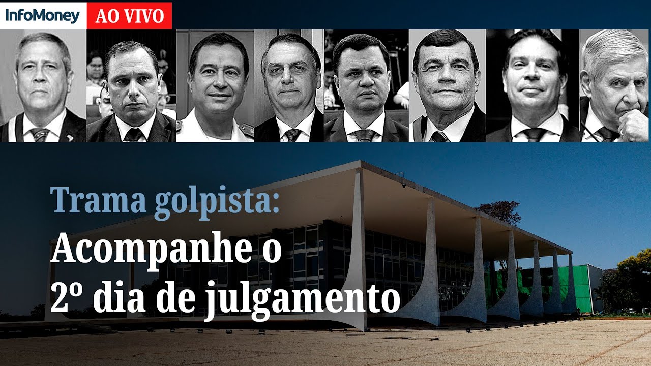 AO VIVO | Acompanhe o 2º dia de julgamento da tentativa de golpe de estado no STF