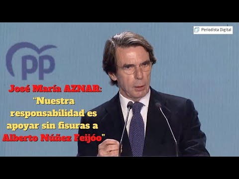 AZNAR: A las elecciones no va el PSOE sino un frente de extrema izquierda y antiguos terroristas