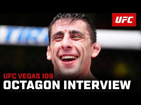 Steve Erceg Octagon Interview | UFC Vegas 109