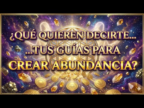 MENSAJES DEL UNIVERSO ✨ Hoy es sobre TU Abundancia 